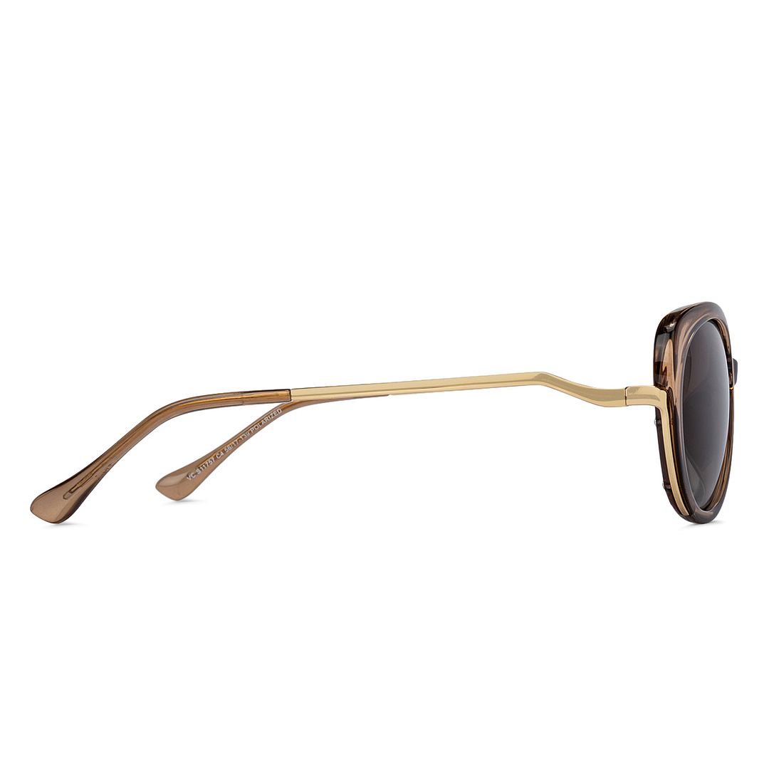 Vincent Chase Online Brown Full Rim Cat Eye left side
