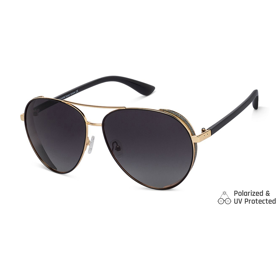 Vincent Chase Online Gold Full Rim Aviator right side