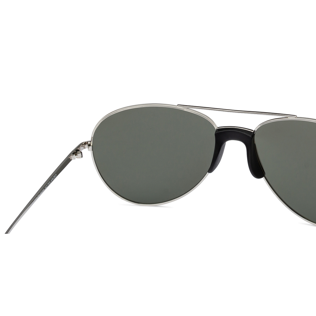 Vincent Chase Online Black Full Rim Aviator left side