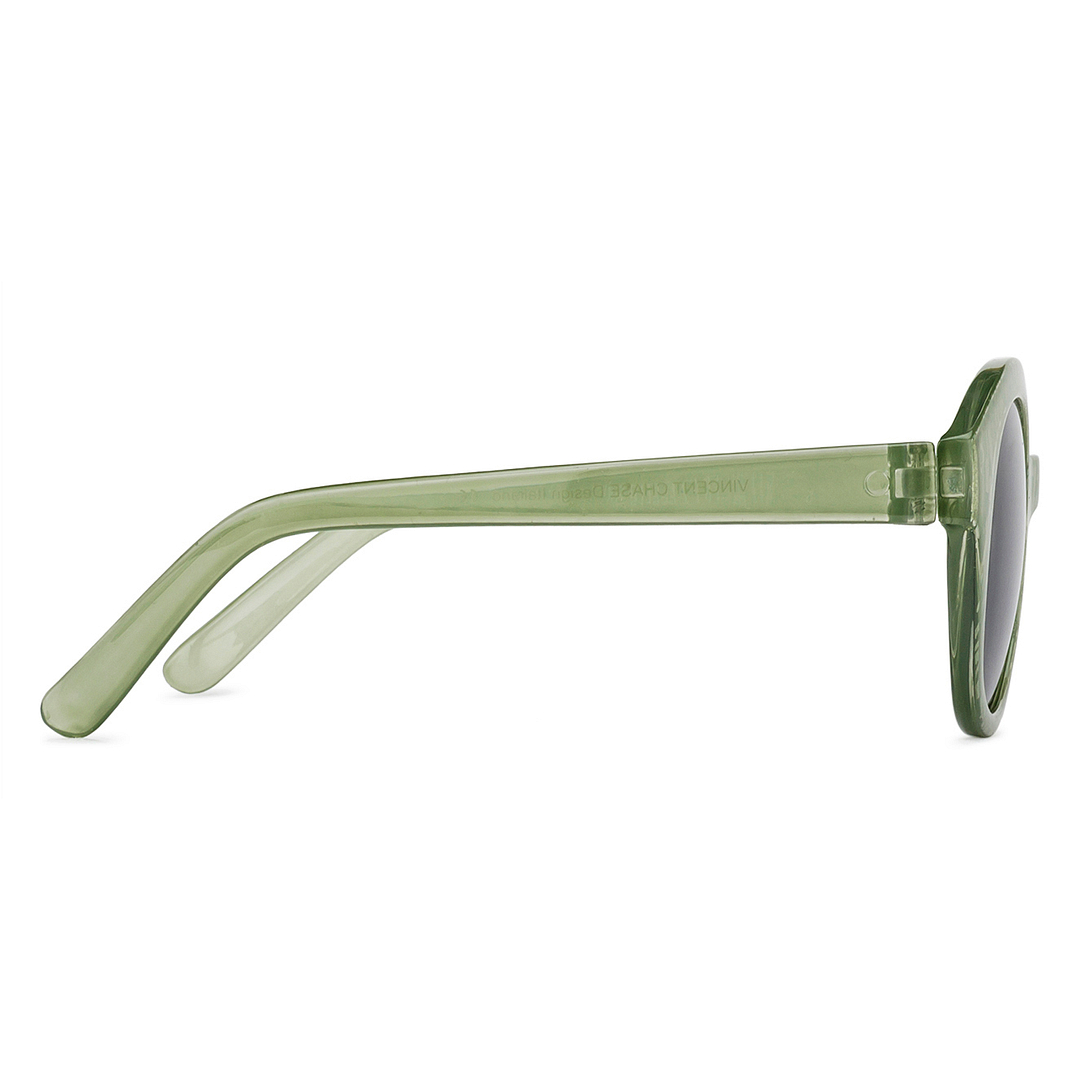 Hooper Light Green Full Rim Round right side