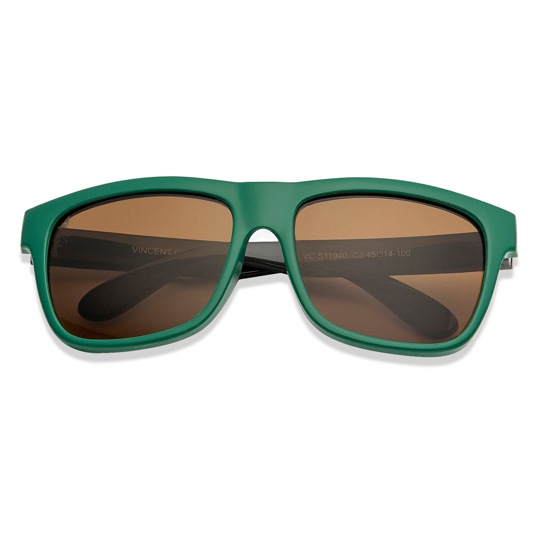Hooper Green Full Rim Square right side