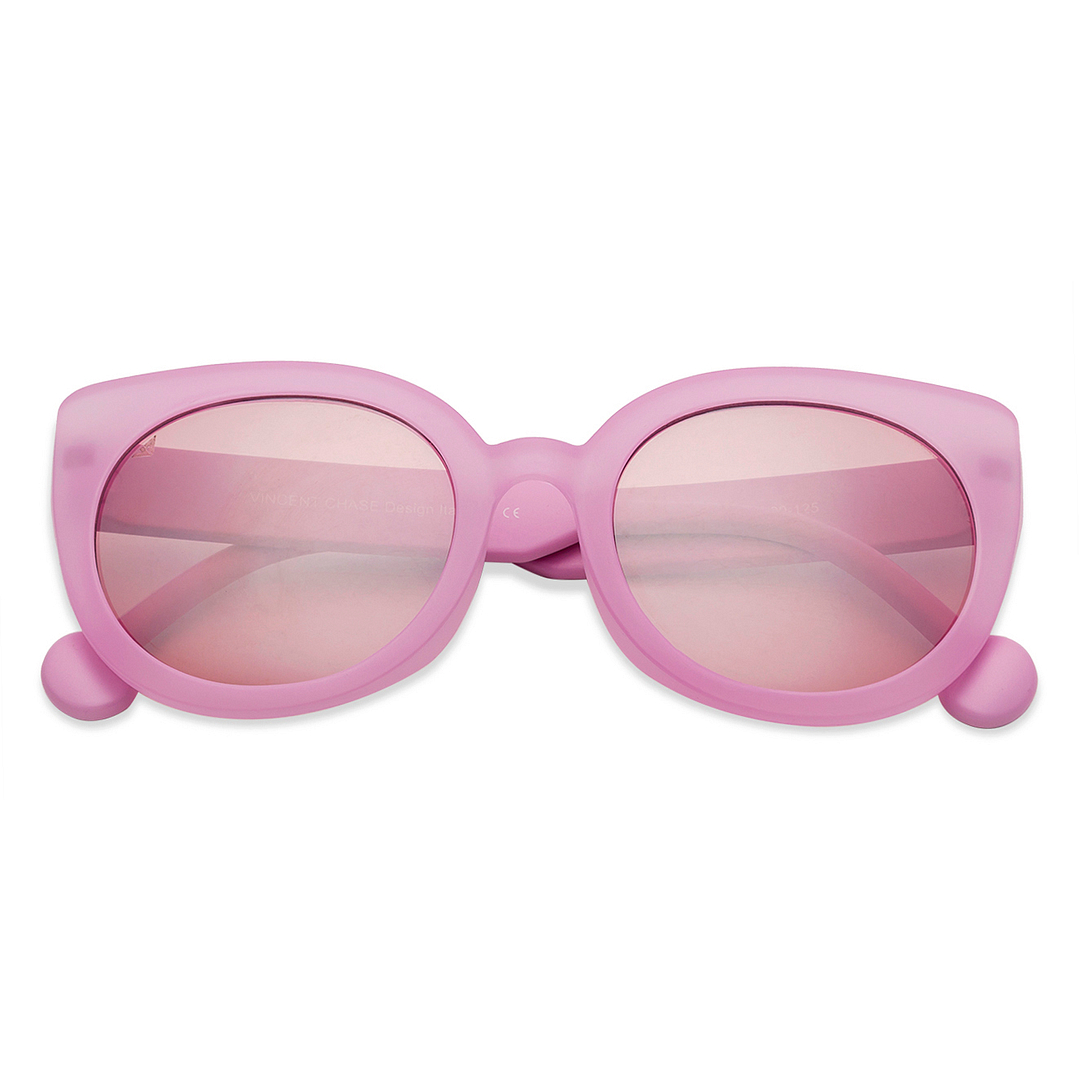 Hooper Pink Full Rim Cat Eye right side