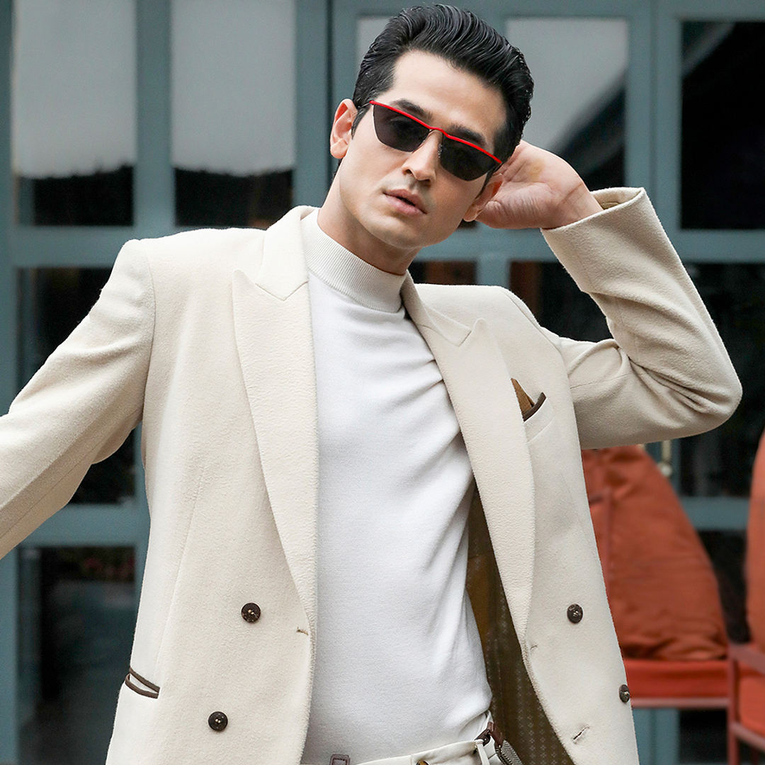 Vincent Chase Online Pink Half Rim Rectangle right side