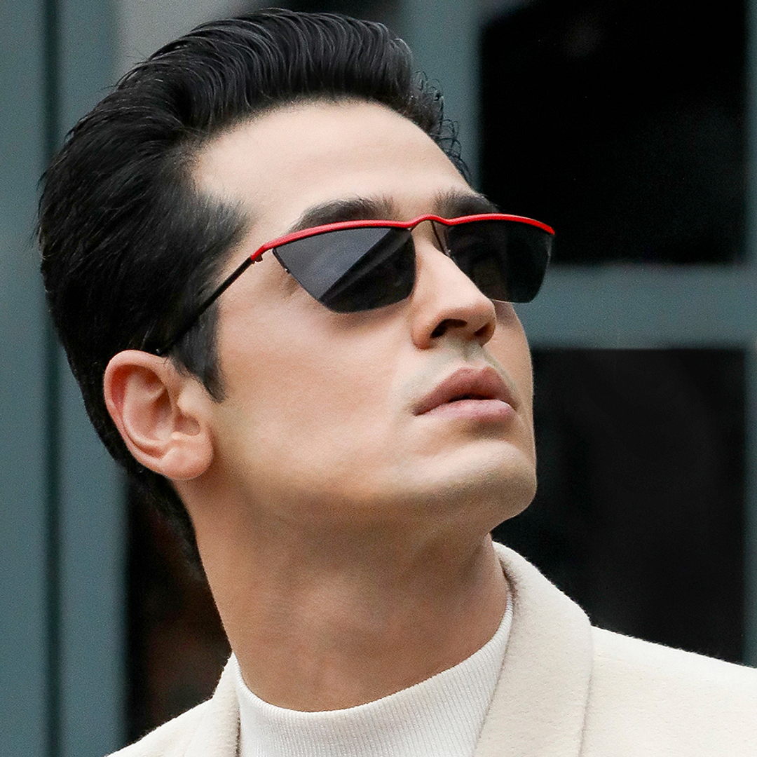 Vincent Chase Online Pink Half Rim Rectangle right side