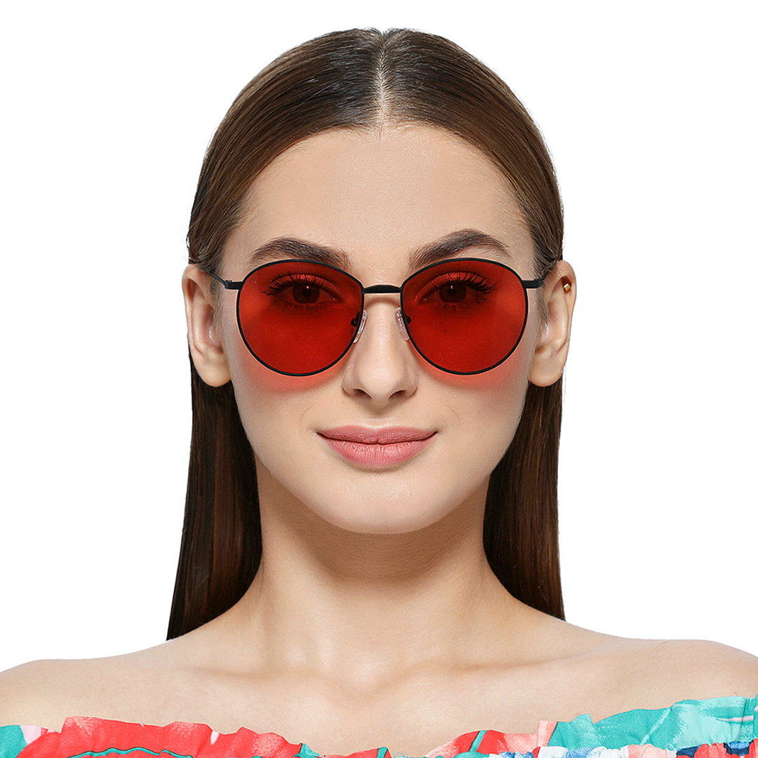 Vincent Chase Online Black Full Rim Round left side