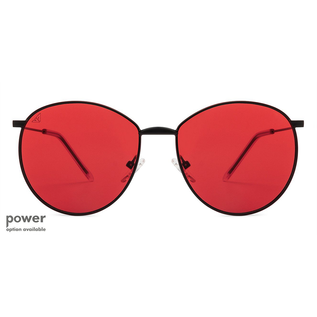 Vincent Chase Online Black Full Rim Round left side