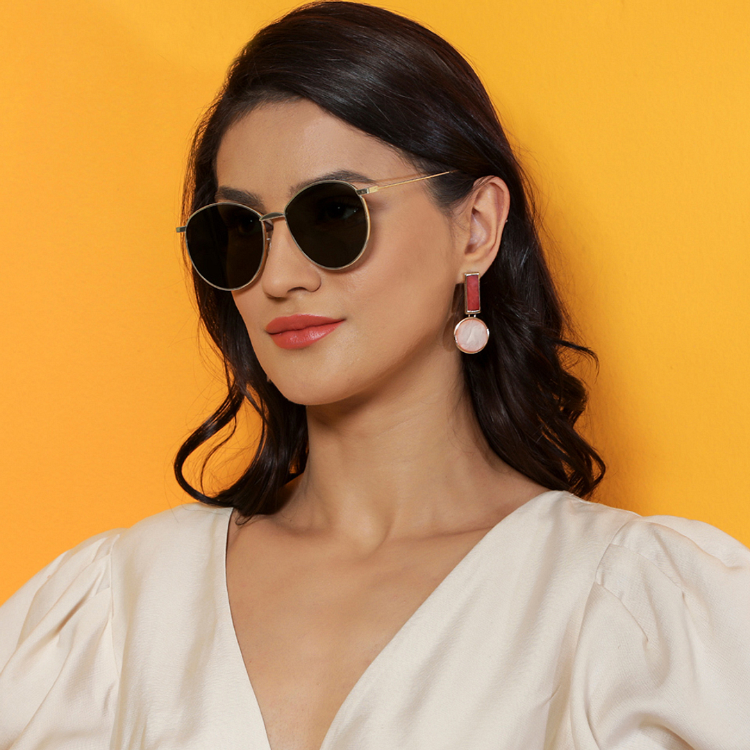 Vincent Chase Online Gold Full Rim Round right side