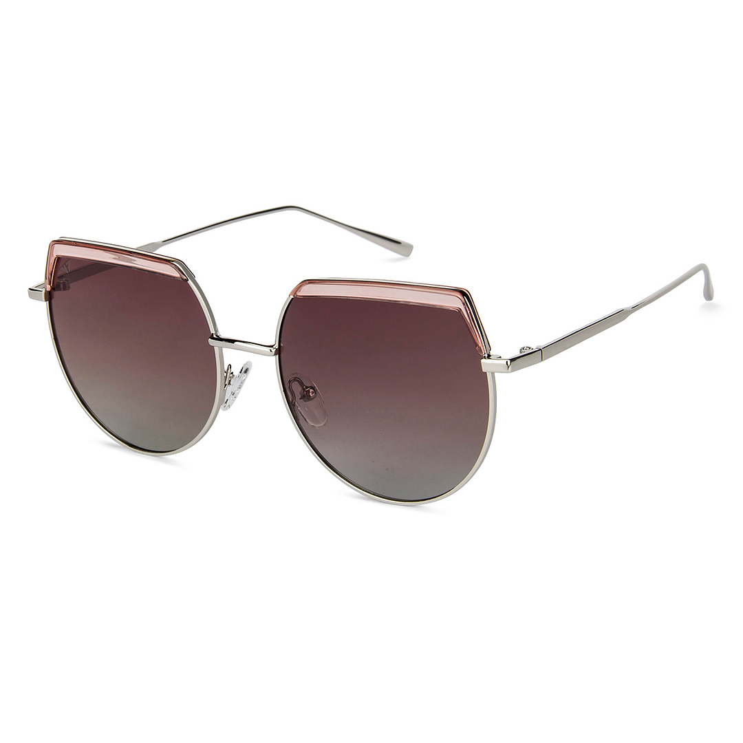 Vincent Chase Online Silver Full Rim Round right side