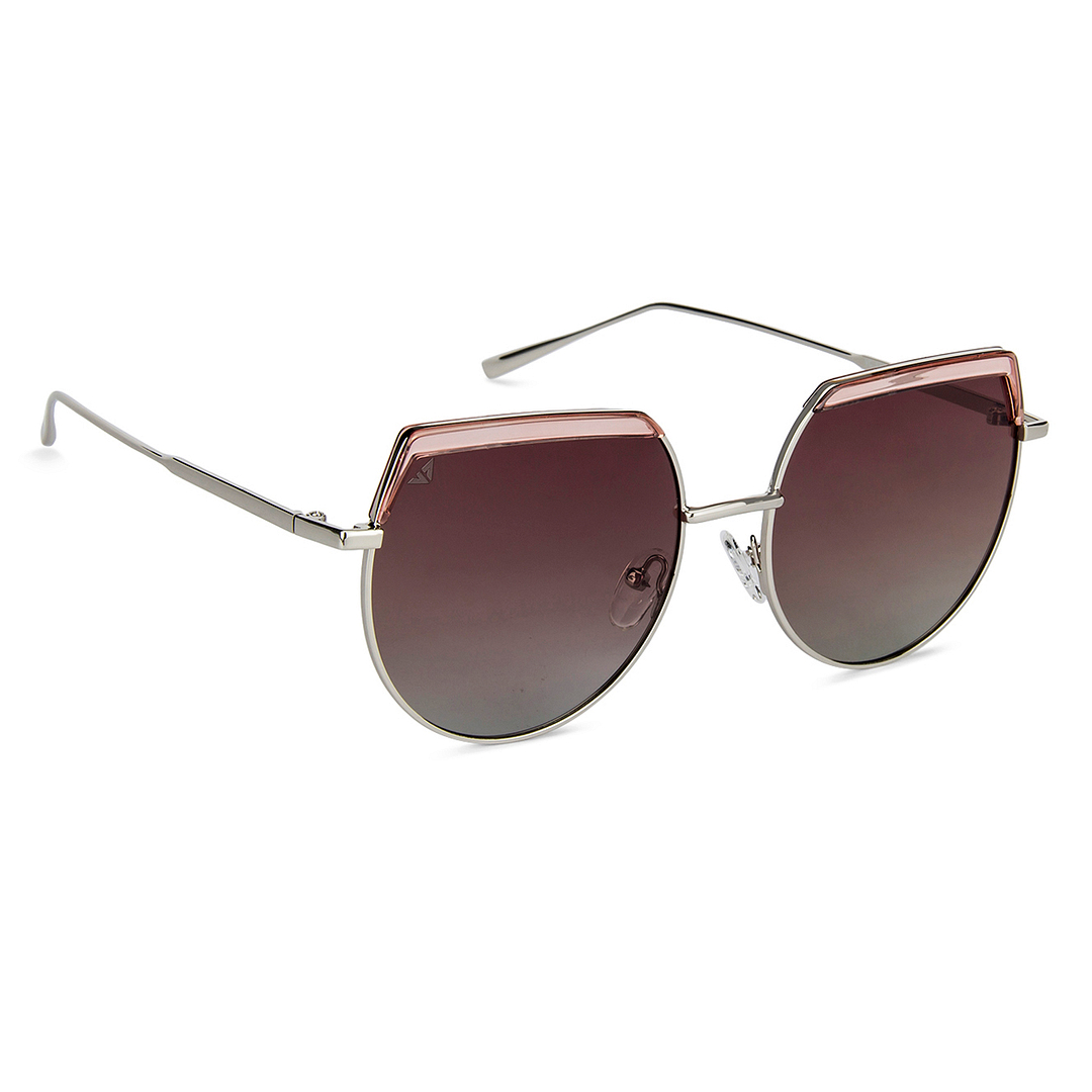 Vincent Chase Online Silver Full Rim Round right side