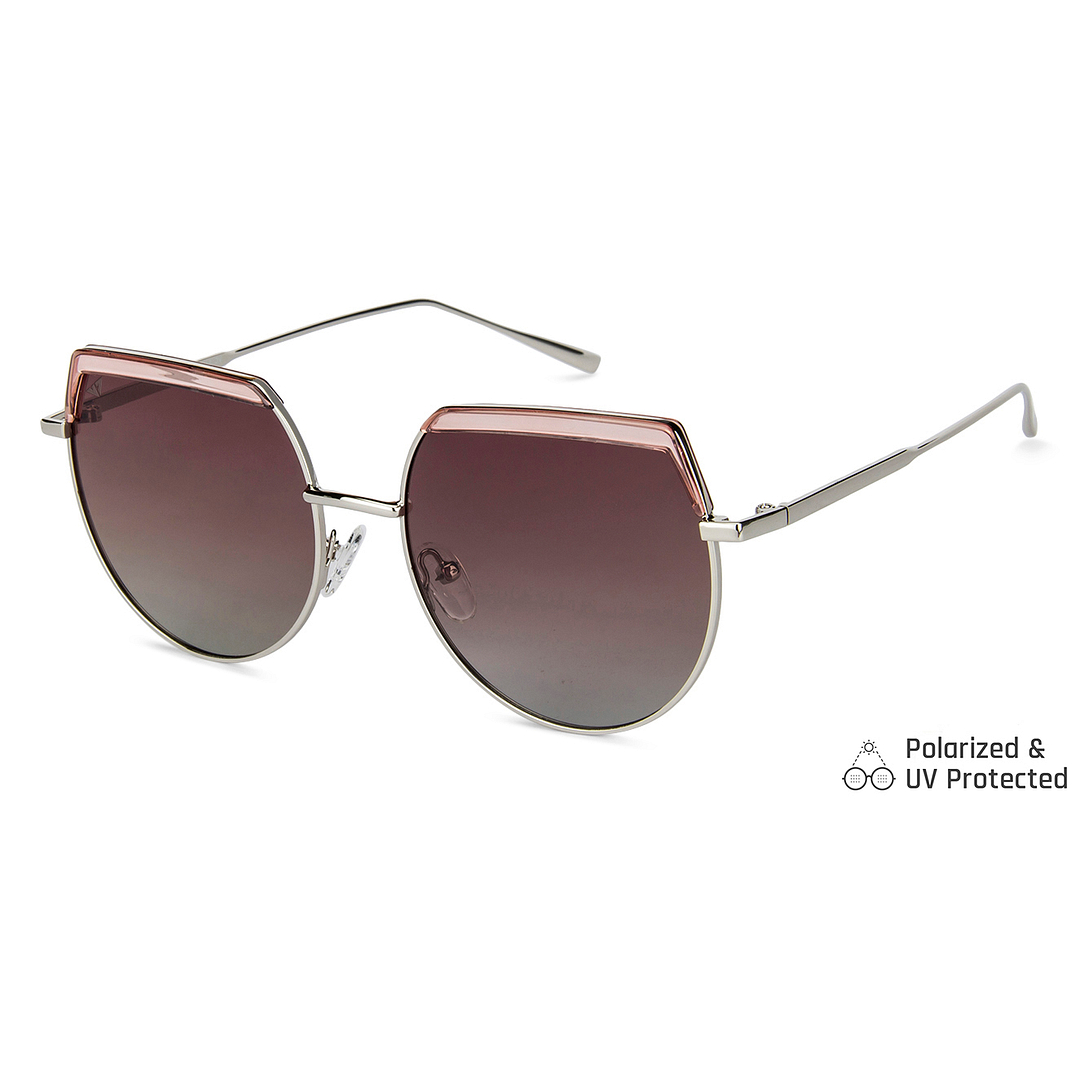 Vincent Chase Online Silver Full Rim Round right side
