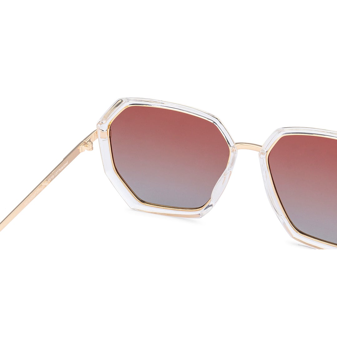 Vincent Chase Online Gold Full Rim Geometric right side