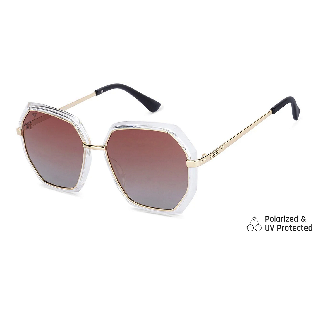 Vincent Chase Online Gold Full Rim Geometric right side