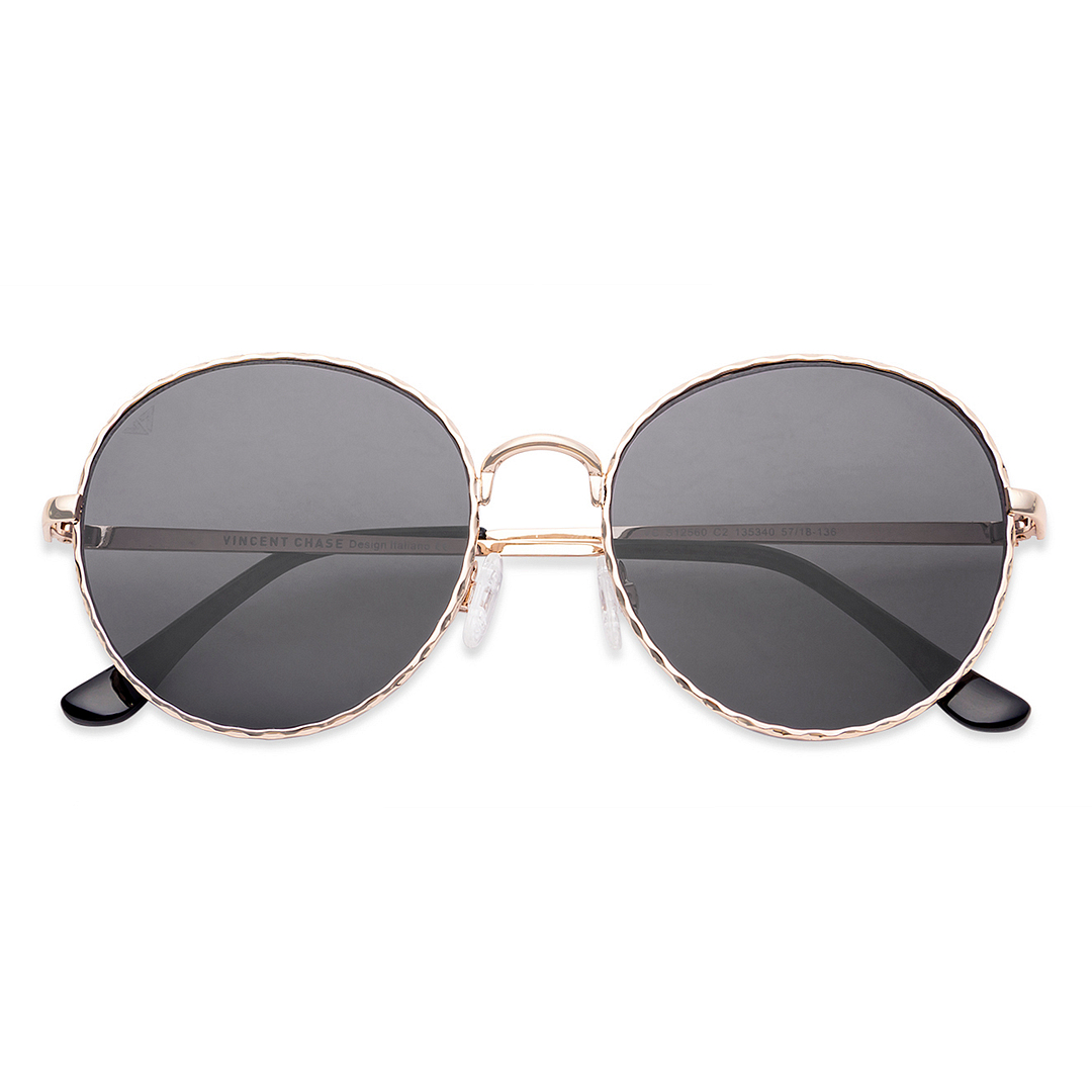 Vincent Chase Online Gold Full Rim Round right side