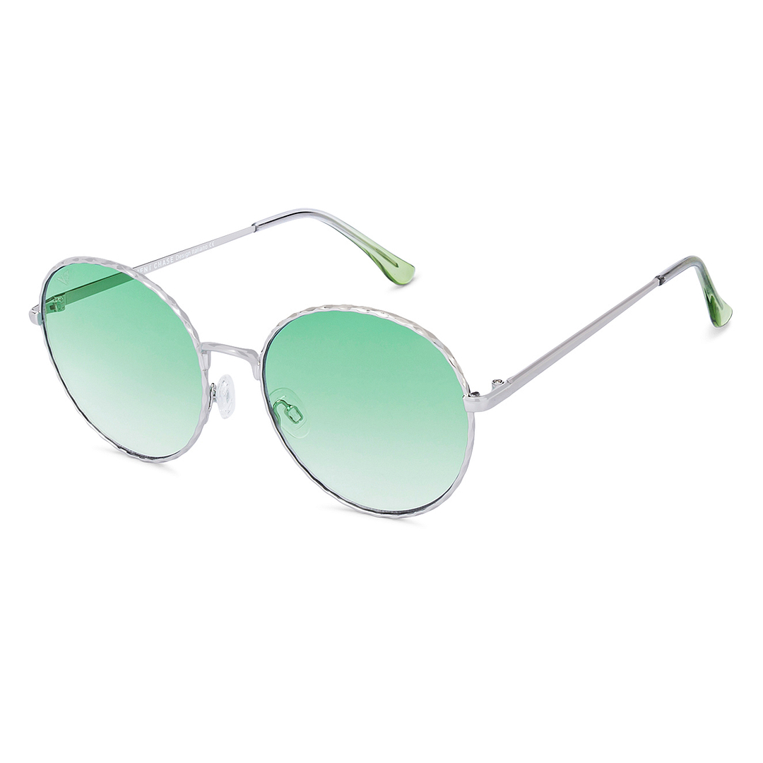 Vincent Chase Online Silver Full Rim Round right side