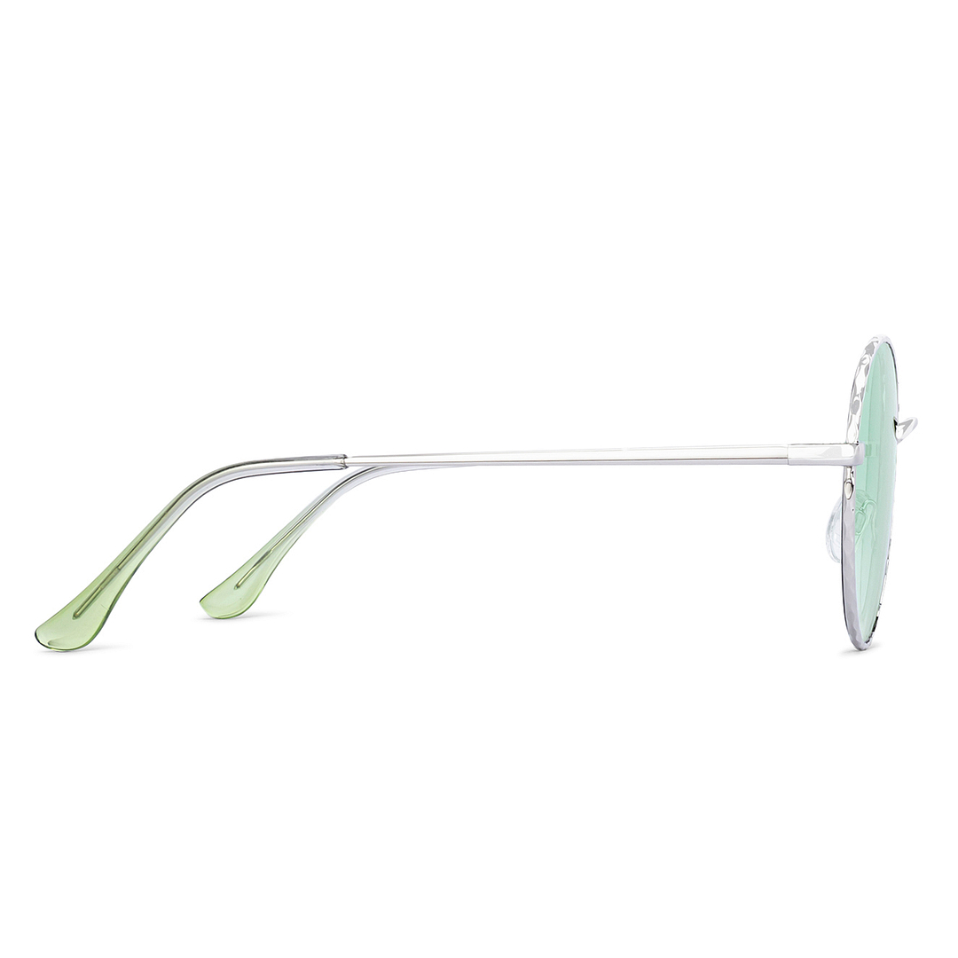 Vincent Chase Online Silver Full Rim Round right side