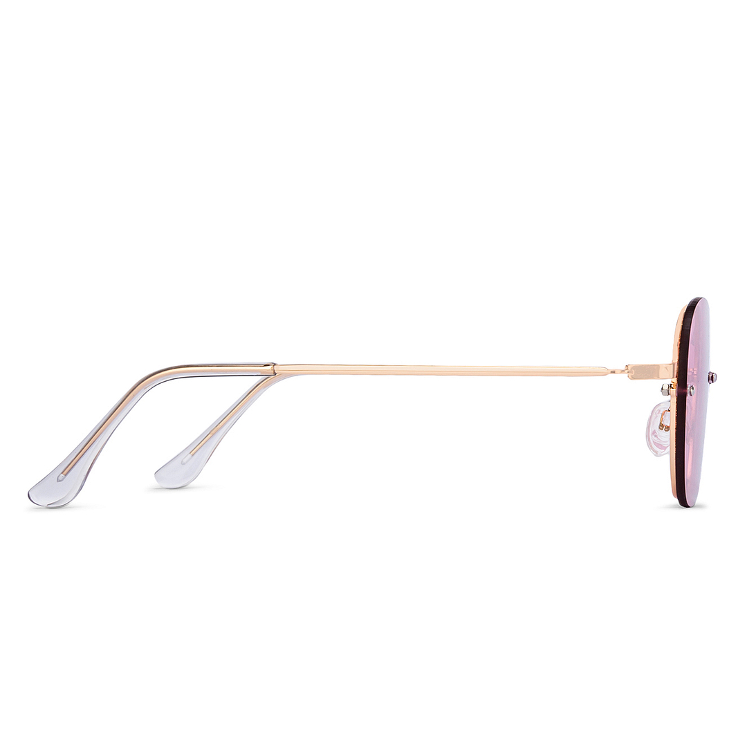 Vincent Chase Online Gold Full Rim Round right side