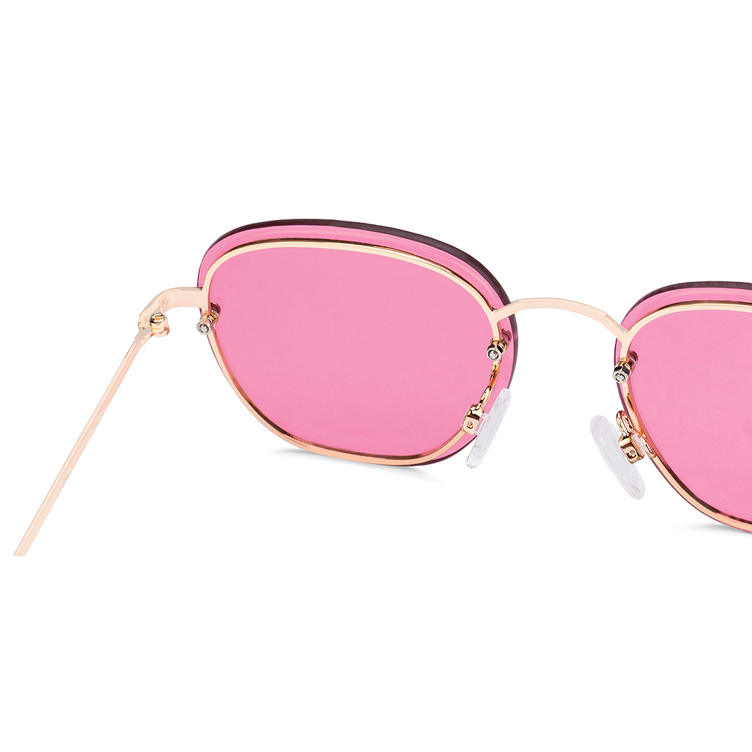 Vincent Chase Online Gold Full Rim Round left side