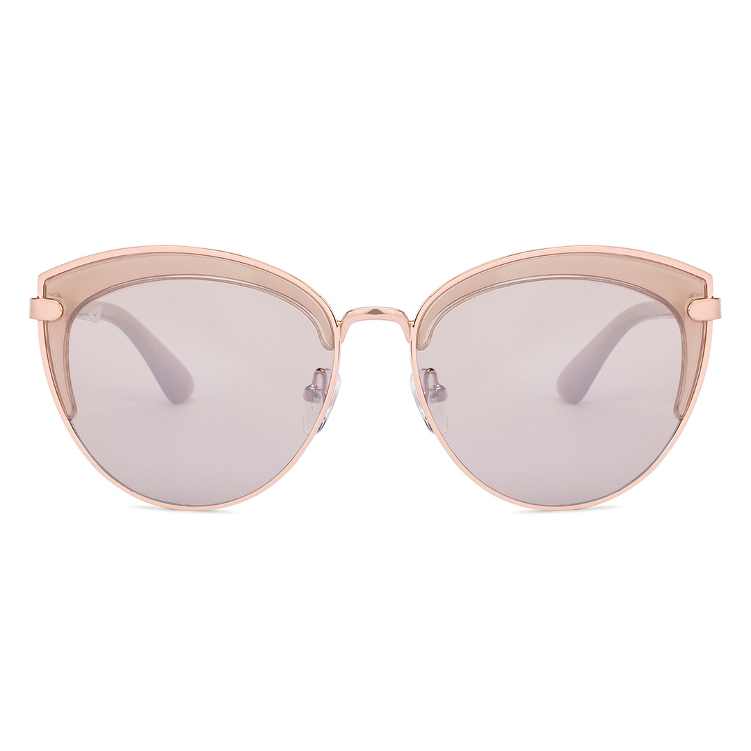 Vincent Chase Online Rose Gold Full Rim Cat Eye left side