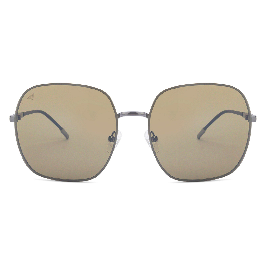 Vincent Chase Online Gunmetal Full Rim Rectangle left side