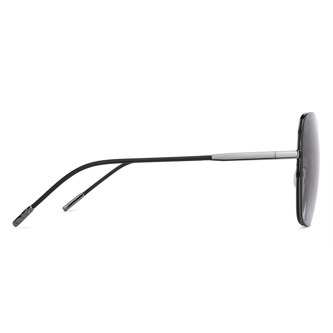 Vincent Chase Online Gunmetal Full Rim Rectangle right side