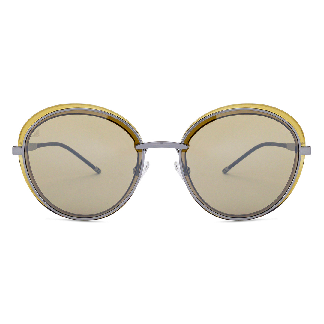 Vincent Chase Online Gunmetal Full Rim Cat Eye left side