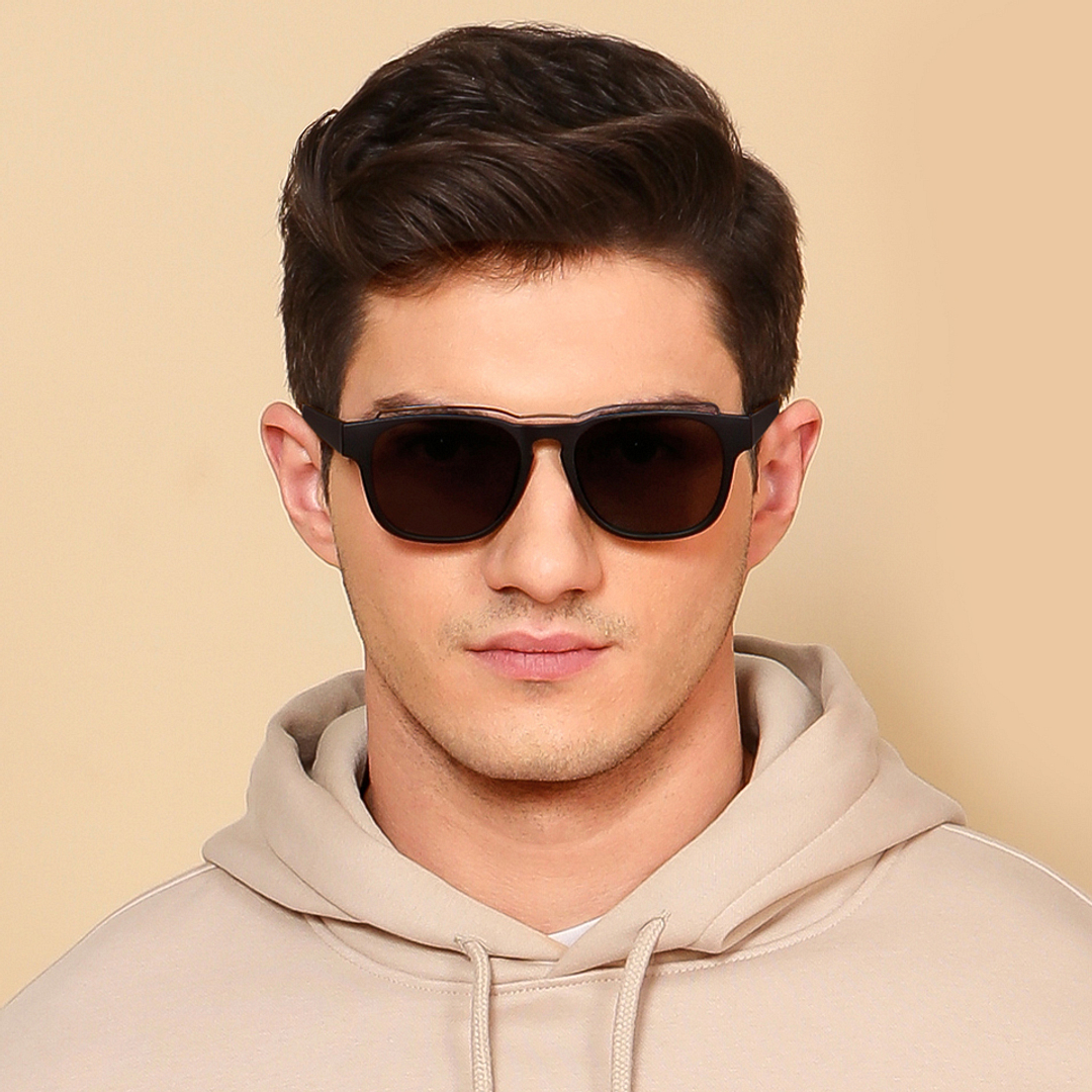 Vincent Chase Online Black Full Rim Square left side