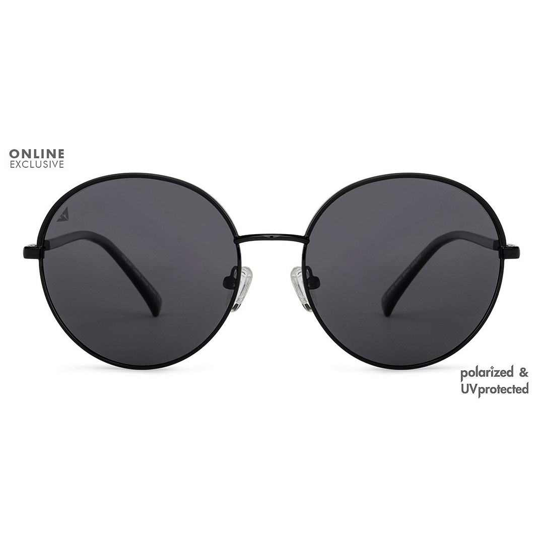 Vincent Chase Online Black Full Rim Round left side