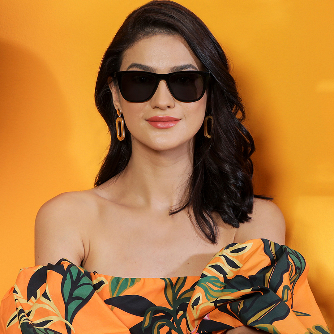 Vincent Chase Online Black Full Rim Square right side