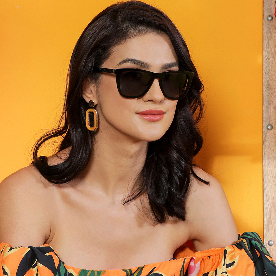 Vincent Chase Online Black Full Rim Square right side