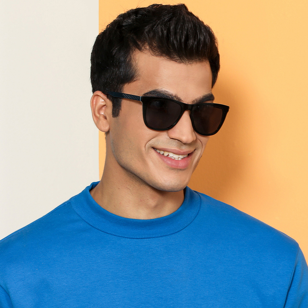 Vincent Chase Online Black Full Rim Square right side