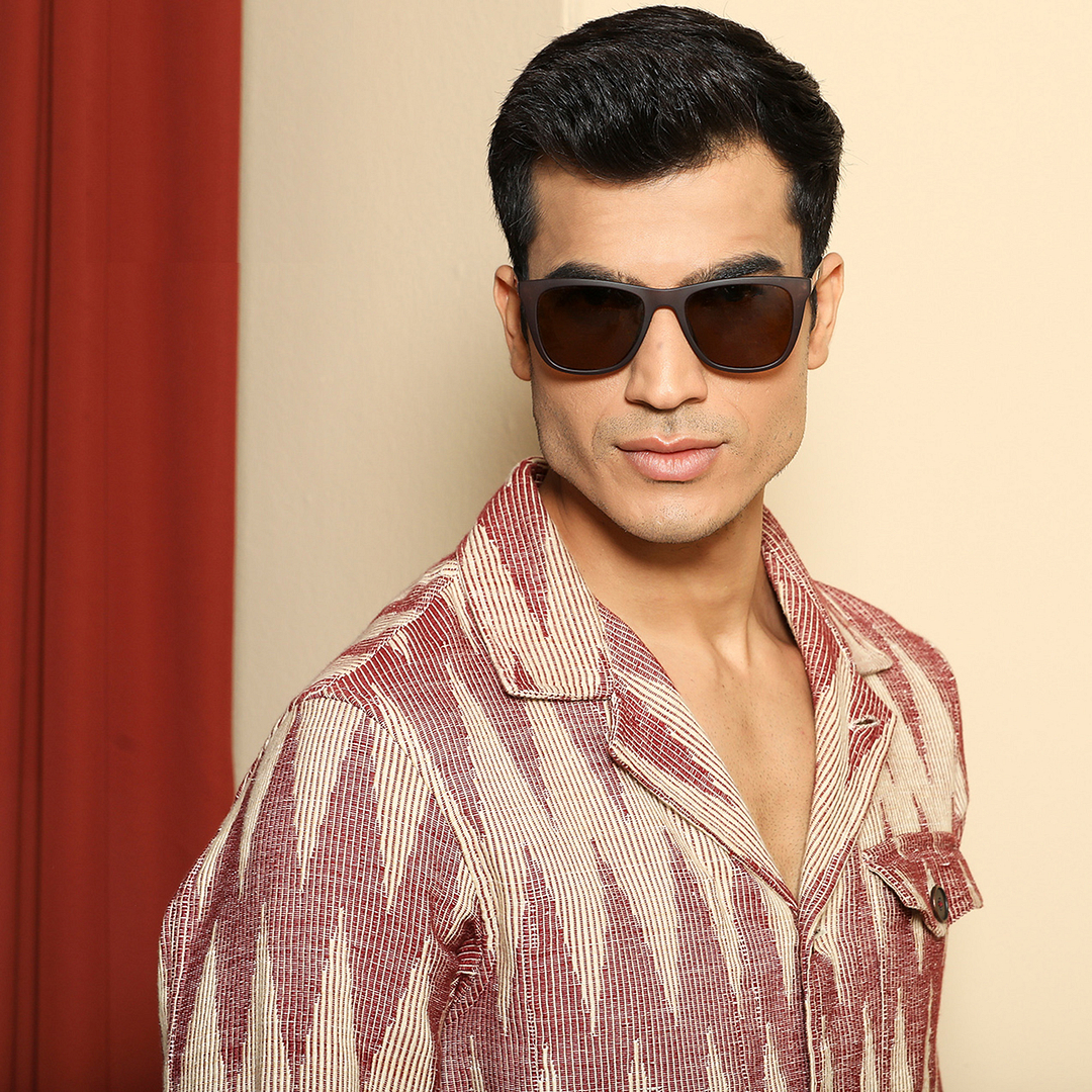 Vincent Chase Online Brown Full Rim Square right side