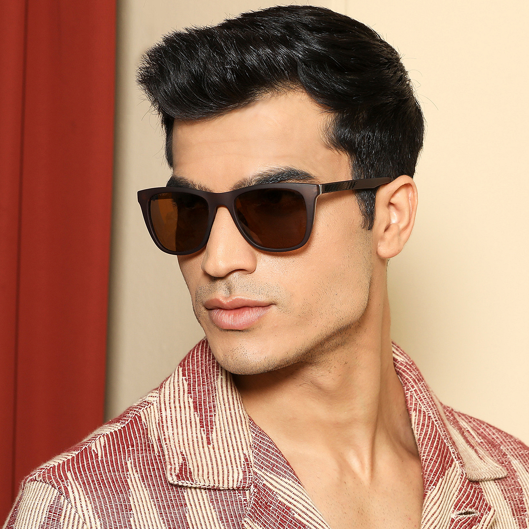 Vincent Chase Online Brown Full Rim Square right side