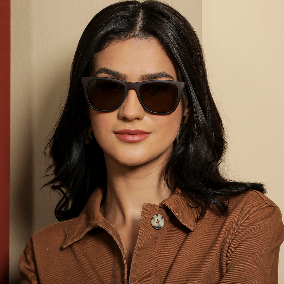 Vincent Chase Online Brown Full Rim Square left side