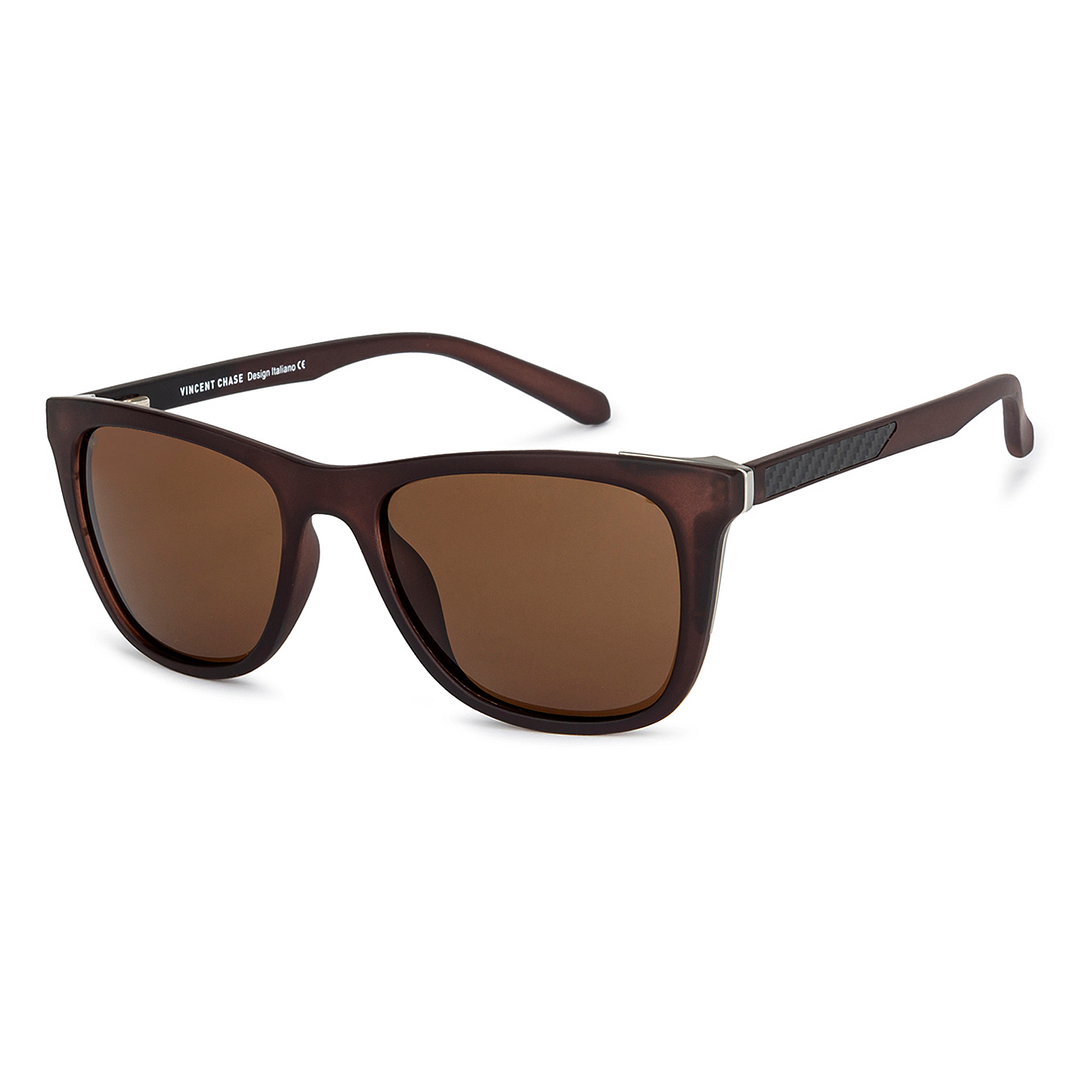 Vincent Chase Online Brown Full Rim Square left side