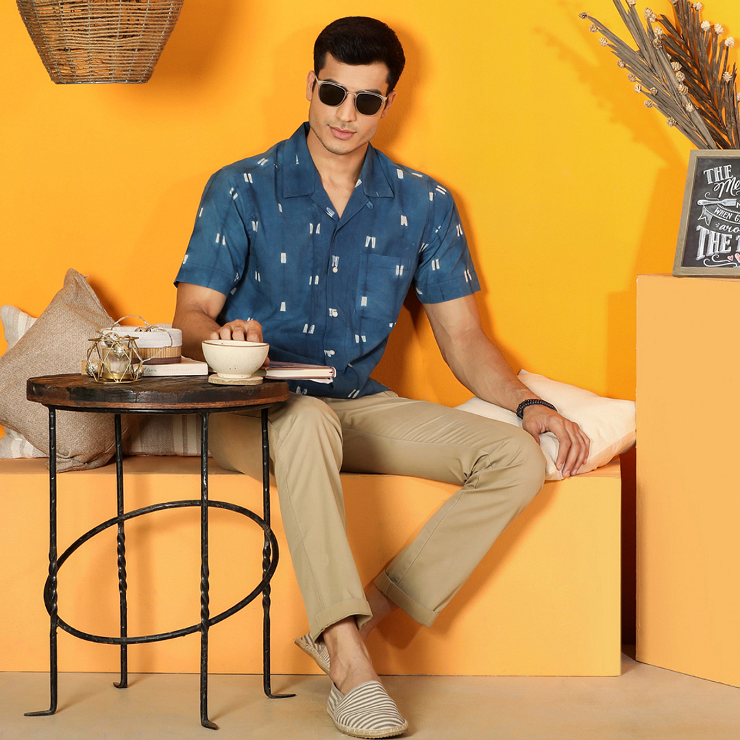 Vincent Chase Gold Full Rim Clubmaster right side