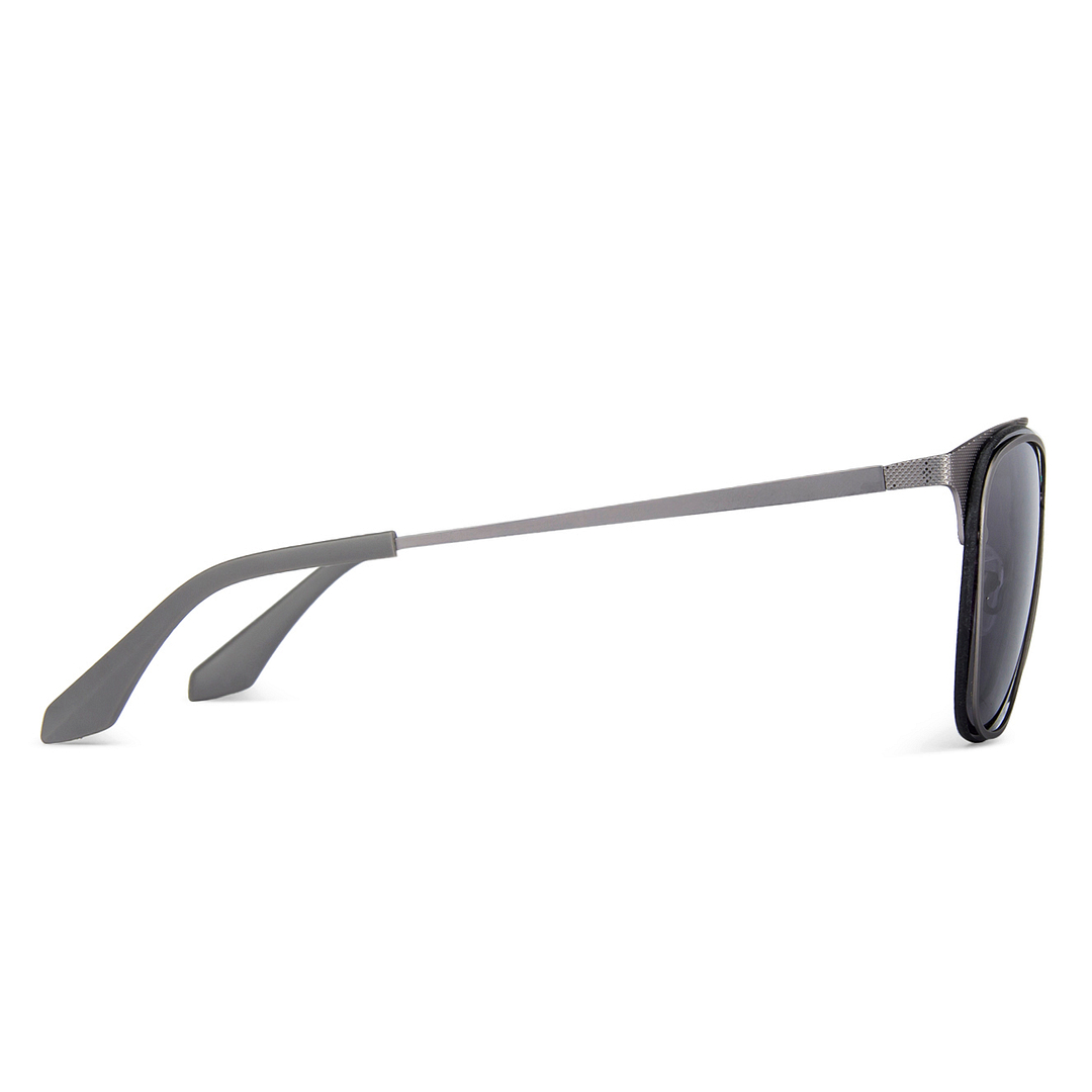 Vincent Chase Grey Full Rim Clubmaster left side