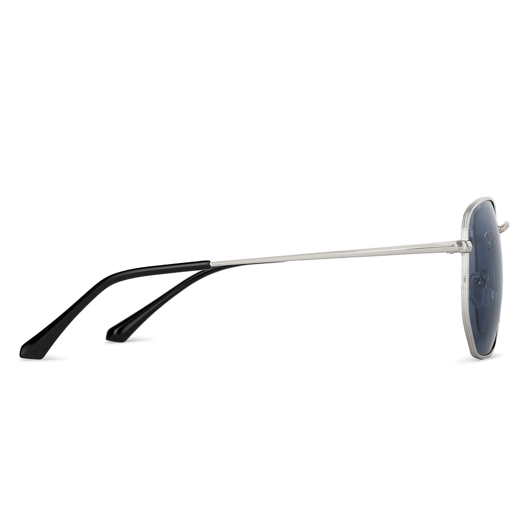 Vincent Chase Online Silver Full Rim Geometric right side