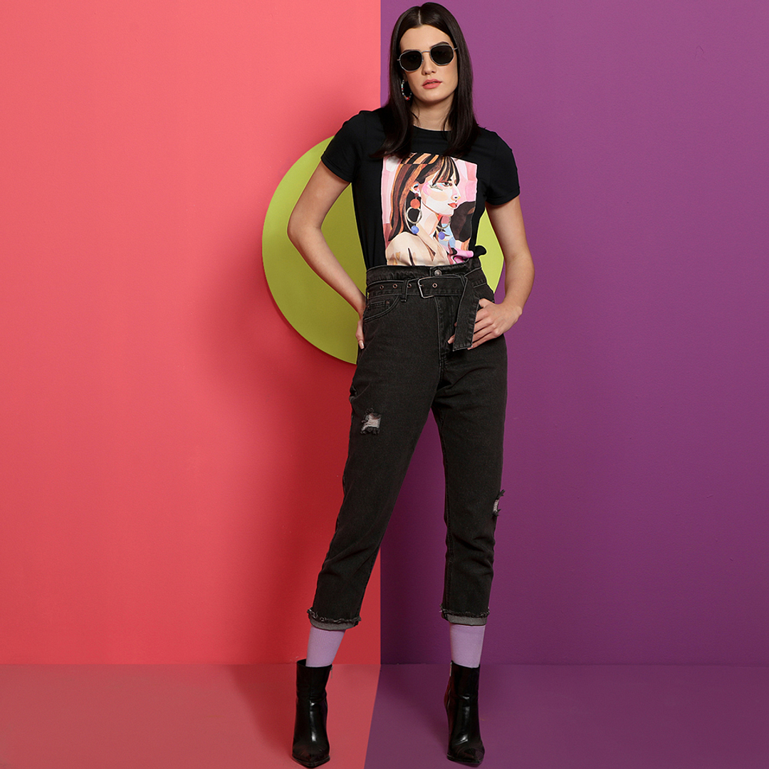 Vincent Chase Polarized Gunmetal Full Rim Geometric left side