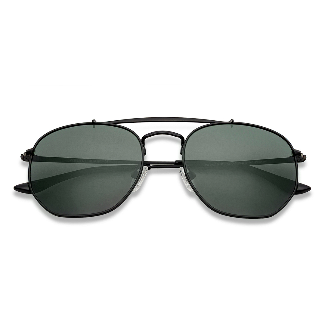 Vincent Chase Online Black Full Rim Geometric left side