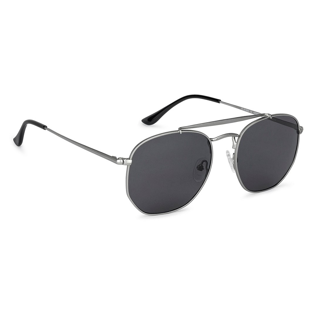 Vincent Chase Online Silver Full Rim Geometric right side