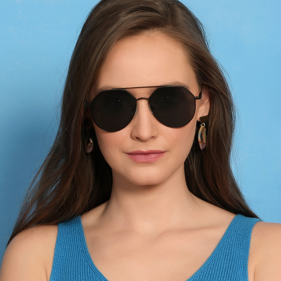 Vincent Chase Online Black Full Rim Round right side