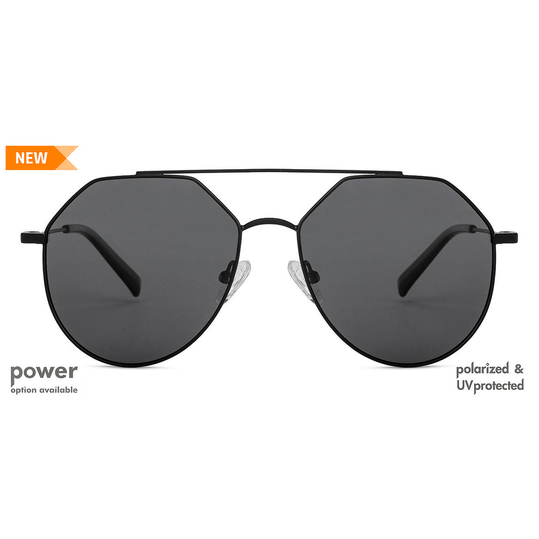 Vincent Chase Online Black Full Rim Round left side