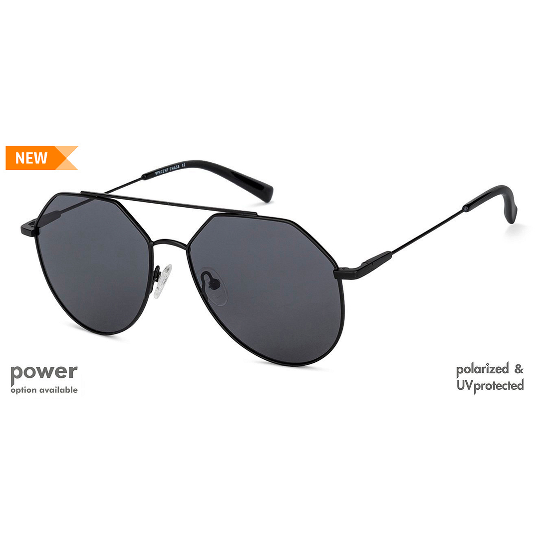 Vincent Chase Online Black Full Rim Round right side