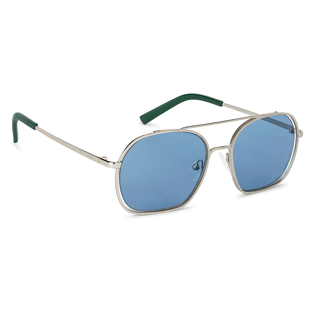 Vincent Chase Online Silver Full Rim Round left side