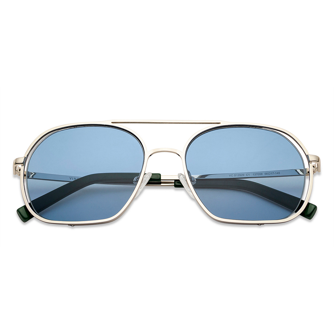 Vincent Chase Online Silver Full Rim Round right side