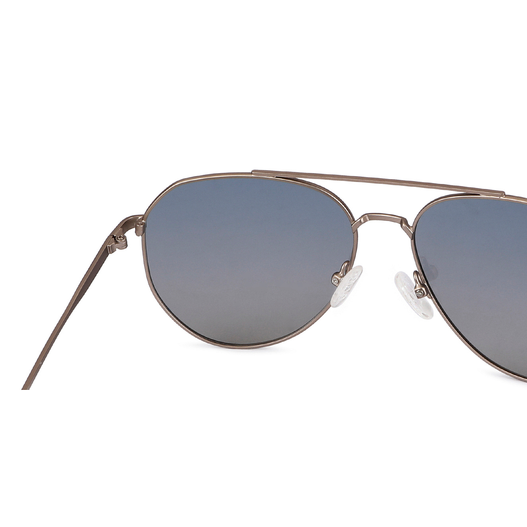 Vincent Chase Online Brown Full Rim Aviator right side