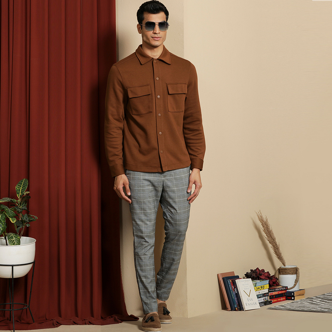 Vincent Chase Silver Full Rim Square right side