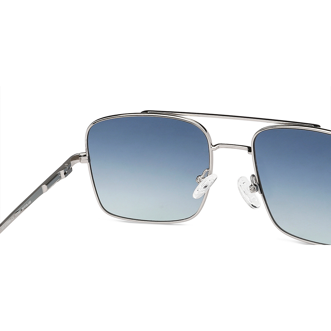 Vincent Chase Silver Full Rim Square right side