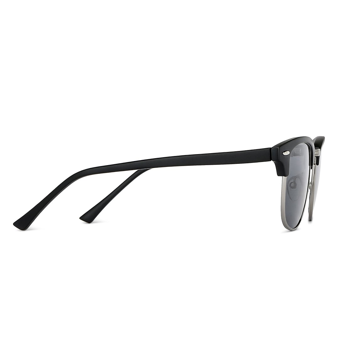 Vincent Chase Polarized Black Full Rim Clubmaster right side