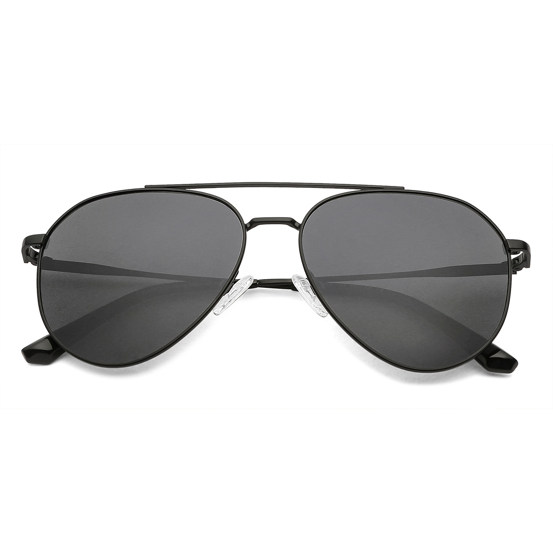 Vincent Chase Online Black Full Rim Aviator right side